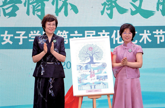 学校第六届文化艺术节隆重开幕