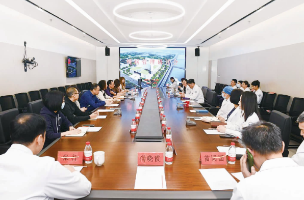 我院与南开区王顶堤医院共商慢病管理协作新路径